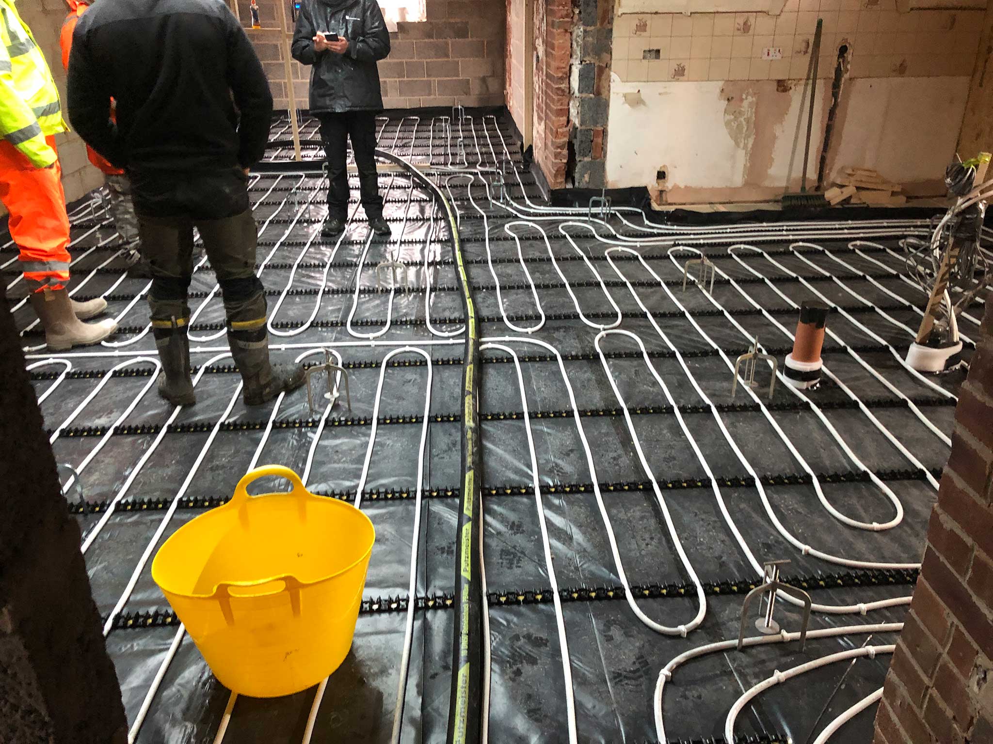 Professional underfloor heating